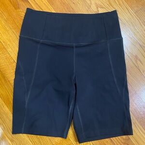 Girlfriend Collective High-Rise Bike Short - Black